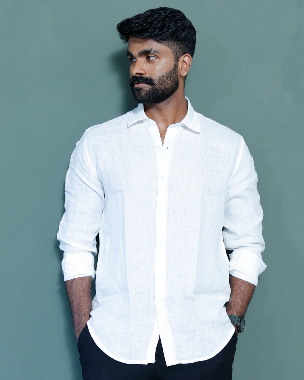 Signature Linen Pure white