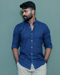 Essential Linen Midnight Navy