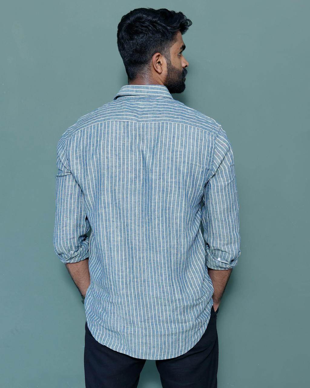 Signature Linen  Stripe Harbor