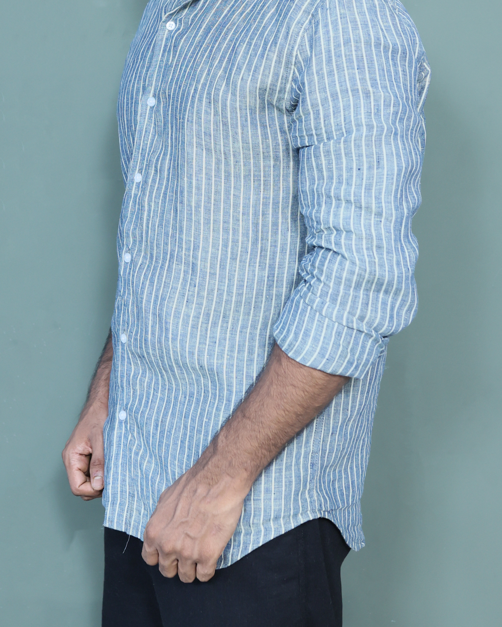 Signature Linen  Stripe Harbor