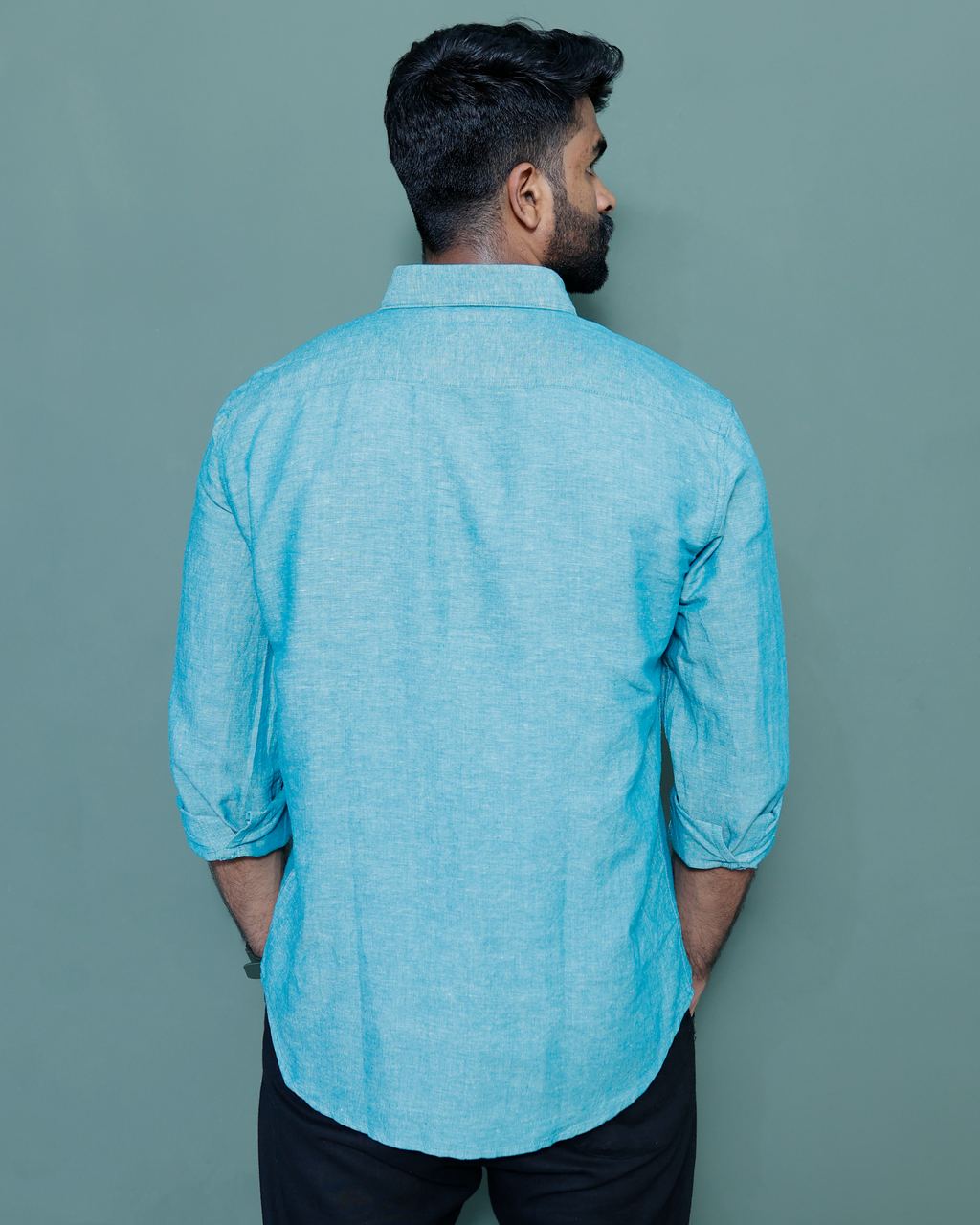 Essential Linen Coastal Green