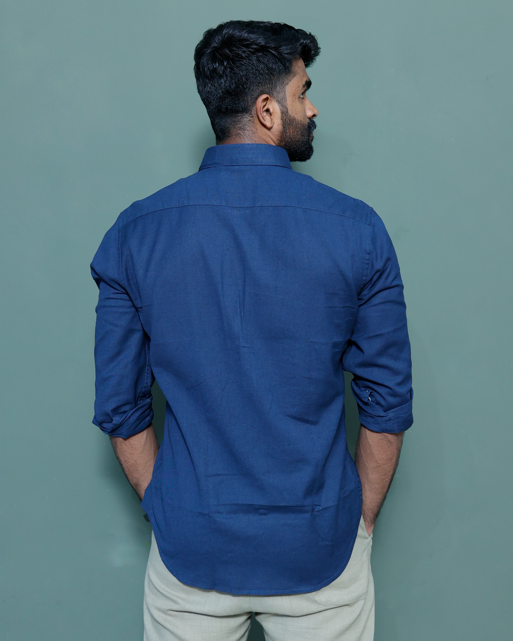 Essential Linen Midnight Navy