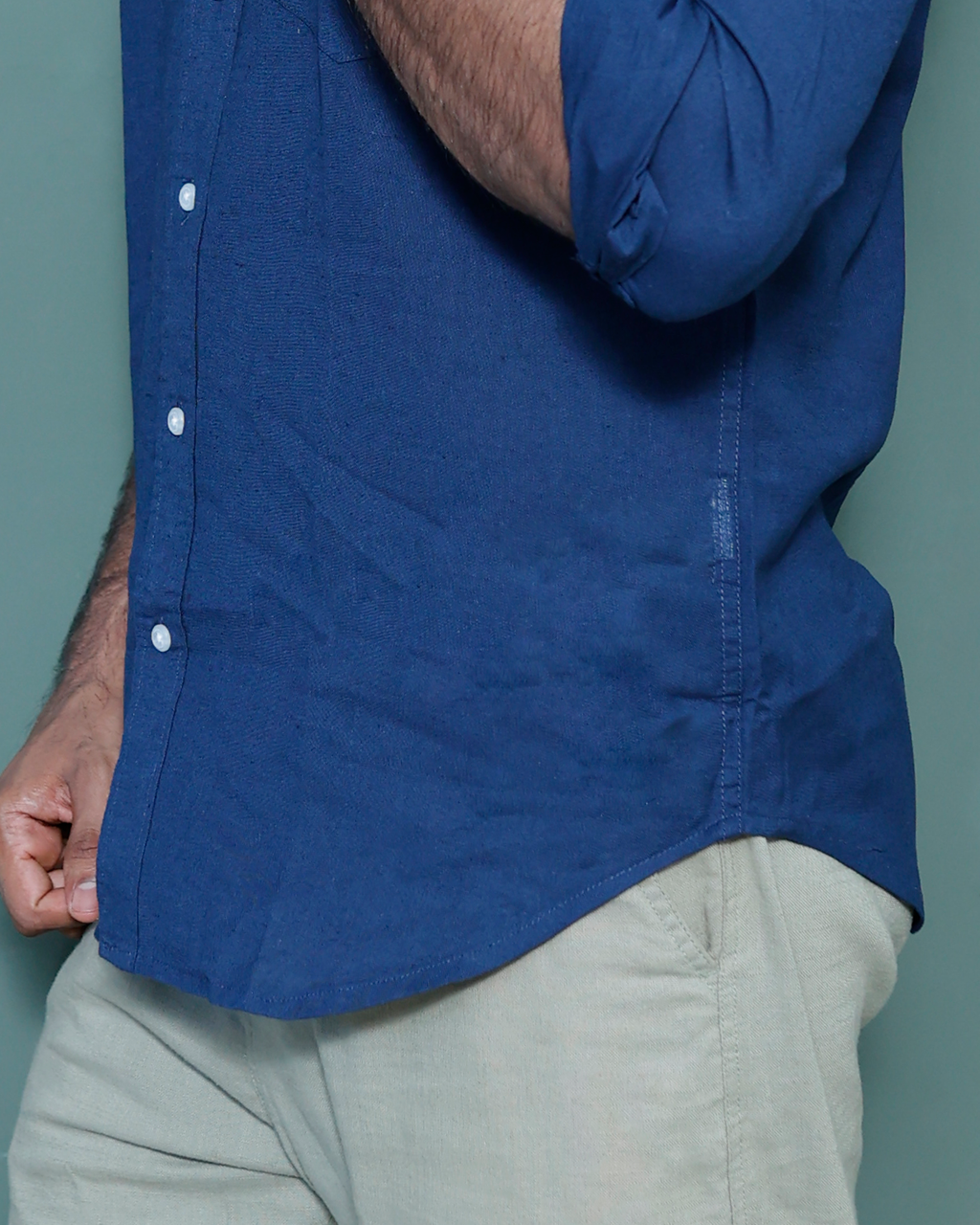 Essential Linen Midnight Navy