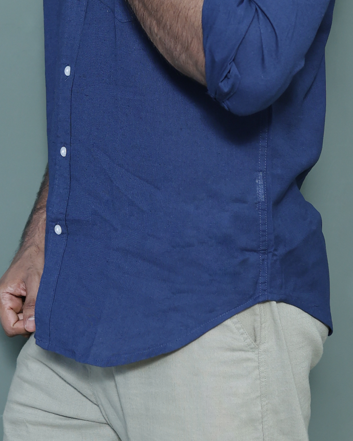 Essential Linen Midnight Navy