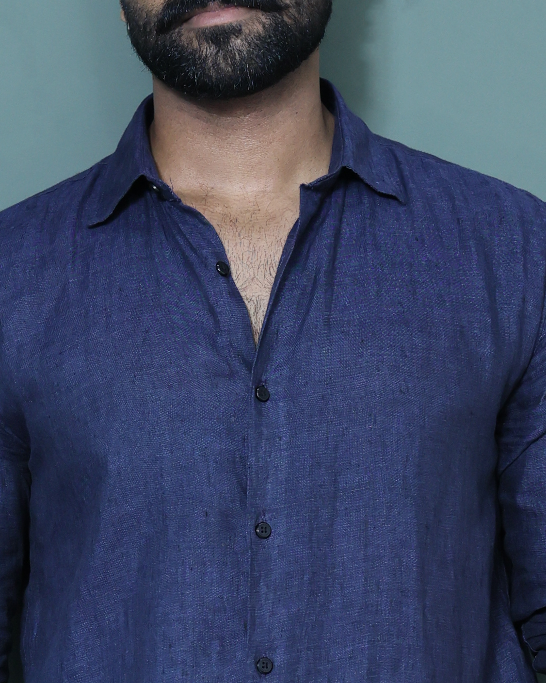 Signature Linen Indigo Blue